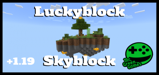 Luckyblock Skyblock Minecraft map