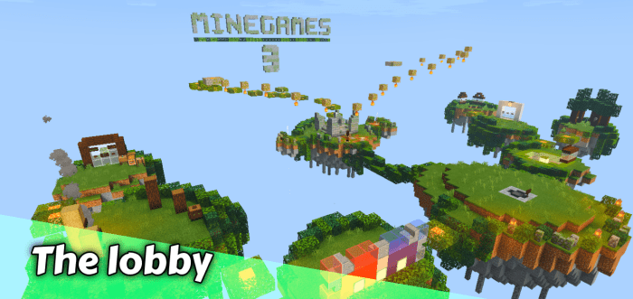 Minegames 3.1 Minecraft map