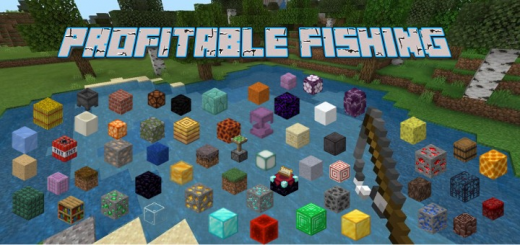 Profitable fishing Minecraft addon