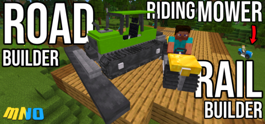 Road builder Minecraft addon