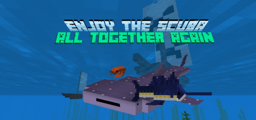 Enjoy the Scuba Minecraft addon