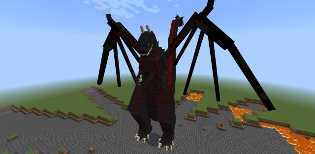 Irritant Shin Godzilla Minecraft addon
