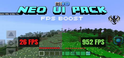 Neo UI Pack and Shader Minecraft shader