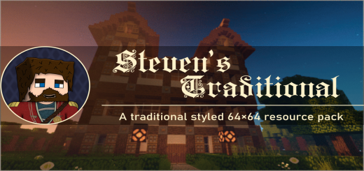 Steven's Traditional Minecraft texture pack
