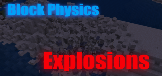 Block Physics Minecraft addon