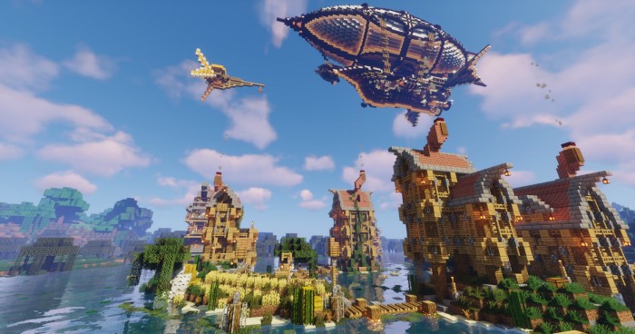 Fantasy Medieval Minecraft map