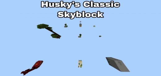 Huskys Classic Skyblock Minecraft map