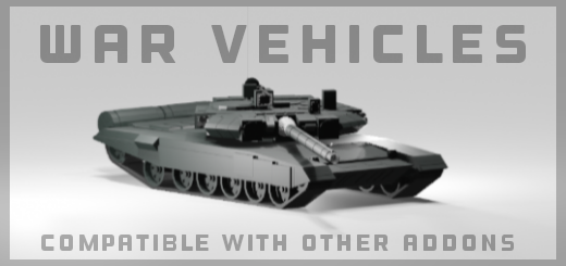 WarVehicles Add-on Minecraft addon