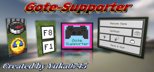 Gote-Supporter Minecraft addon
