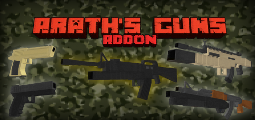 Guns Add-on by arath Minecraft addon