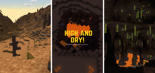 High and Dry Minecraft addon