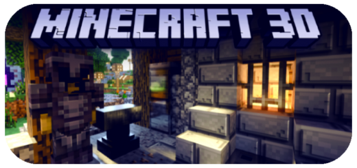 Minecraft 3D Minecraft texture pack