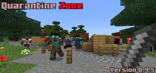 Quarantine Zone Minecraft addon