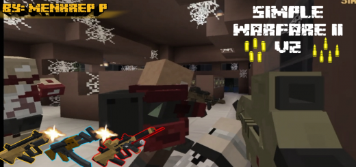 Simple warfare II Minecraft addon