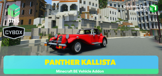 Panther Kallista 1992 Minecraft addon