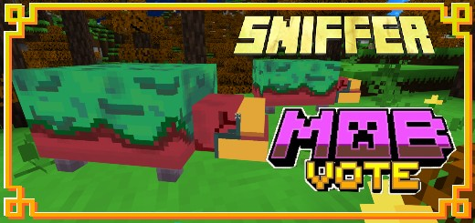 Sniffer (Mob Voting) Minecraft addon