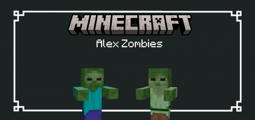 Alex Zombies Minecraft texture pack