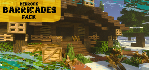 Bedrock Barricades Pack Minecraft addon