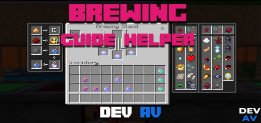 Brewing Potions Guide Minecraft texture pack