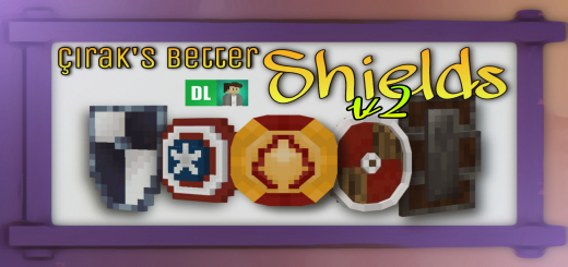Cırak's Better Shields Minecraft texture pack