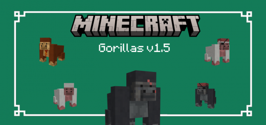 Gorilla Resource Pack Minecraft texture pack