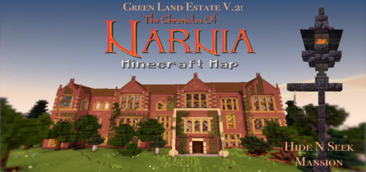 Green Land Estate Mansion (Narnia world) Minecraft map