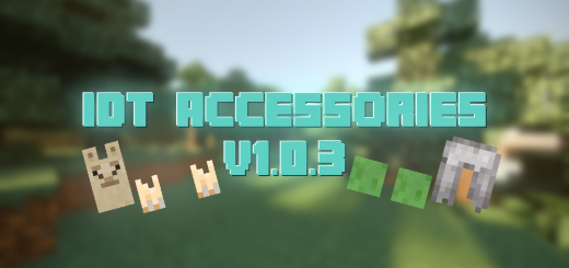 IDT Accessories Minecraft addon