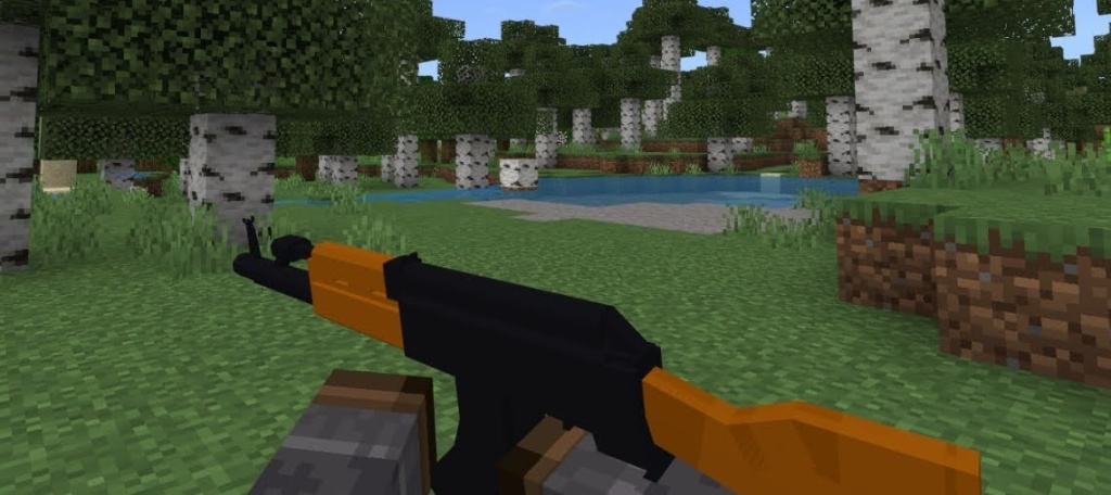Modern Gun 3D Minecraft addon