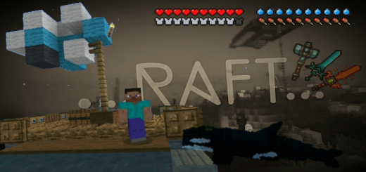 Rusty's RAFT Survival Minecraft map