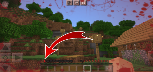 Texture Screen Effect Blood Mcpe Minecraft texture pack