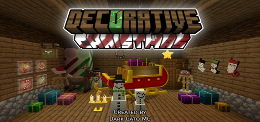 Decorative Christmas Minecraft addon