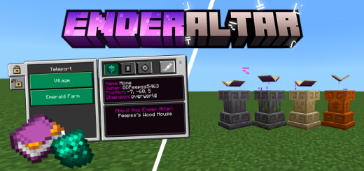 Enderaltar Minecraft addon