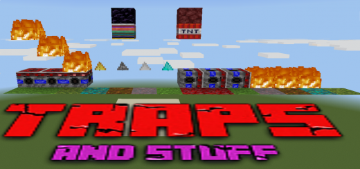 Traps and Stuff Minecraft addon