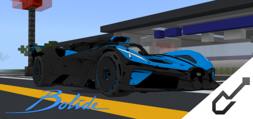 Bugatti Bolide Minecraft addon