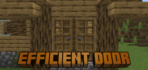Efficient Door Minecraft addon