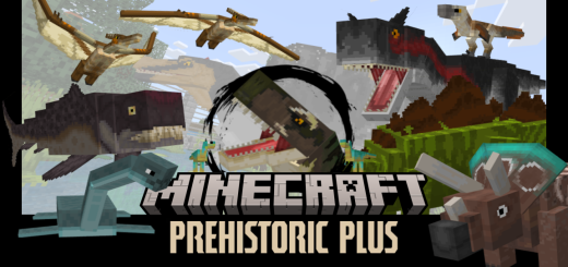 Prehistoric Plus - Dinosaur Mod Minecraft addon