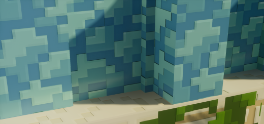 Simplista BedrockRTX Minecraft shader