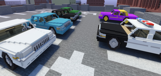 Swagcasters Panther Platform Car Pack Minecraft addon