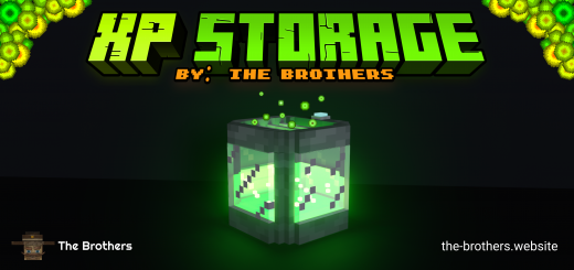XP Storage Minecraft addon