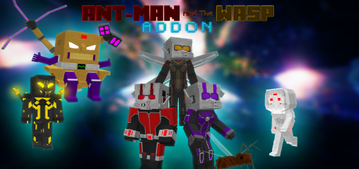 Ant-Man and the Wasp Minecraft addon