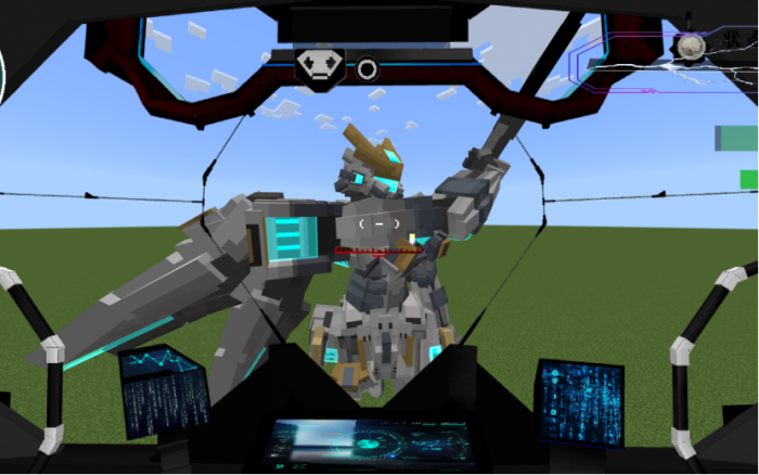 Cyclone Mecha Minecraft addon