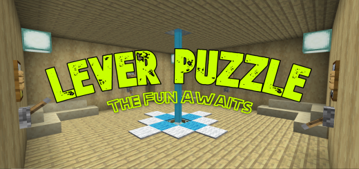 Lever Puzzle Minecraft map
