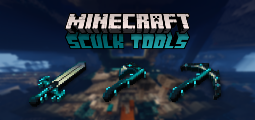Sculk Tools Minecraft texture pack