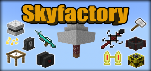 Skyfactory v7 Minecraft map