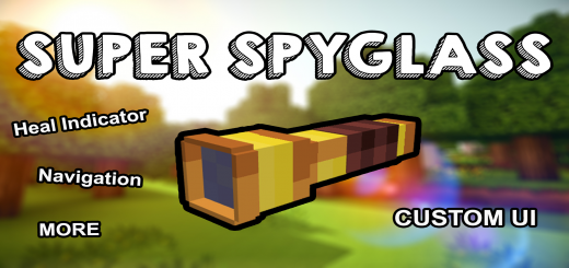 Super Spyglass Minecraft texture pack
