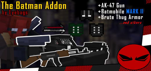 The Batman Addon Minecraft addon