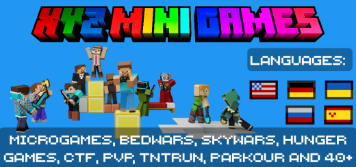 XYZ Mini Games (30 Mini-Games) Minecraft map