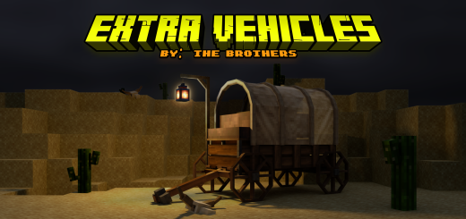 Extra Vehicles Minecraft addon
