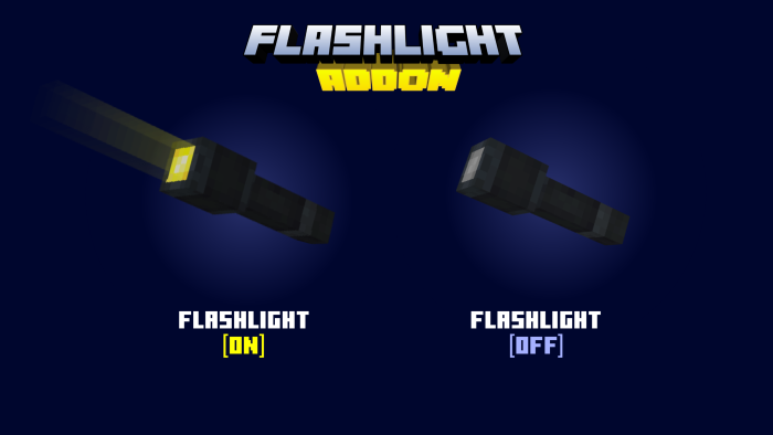 Flashlight Add-on Minecraft addon