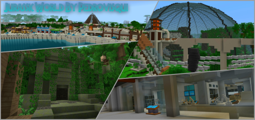 Jurassic World Minecraft map